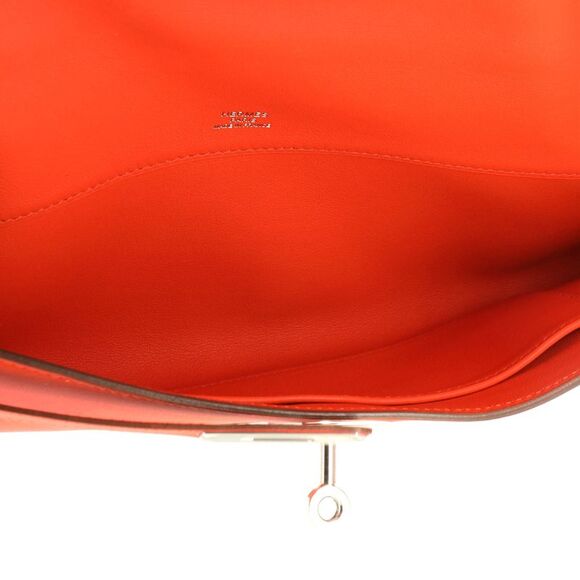 Hermes Kelly Cut Pochette Swift Orange - Picture 5 of 8